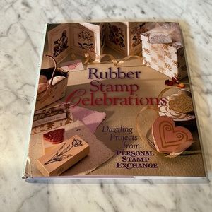 Rubber Stamps Celebrations hardcover book